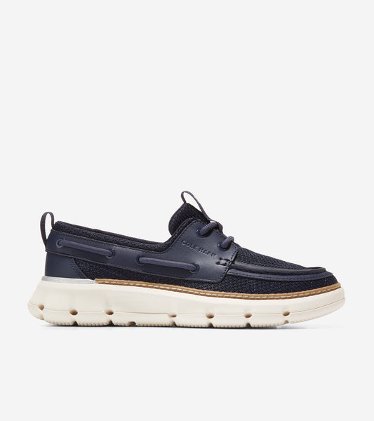 w25927-4.ZERØGRAND Regatta Boat Shoe-Navy Blazer