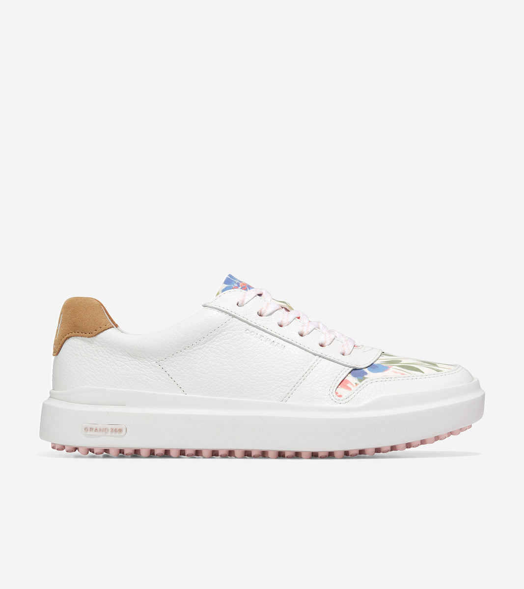 w25995-GrandPrø AM Golf Sneaker-Optic White-Floral Print
