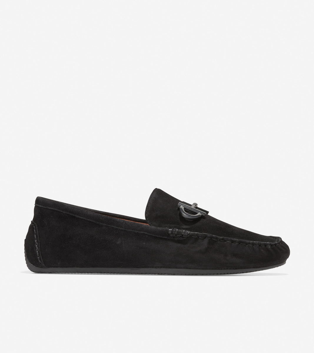 w26052-Tully Driver-Black Suede