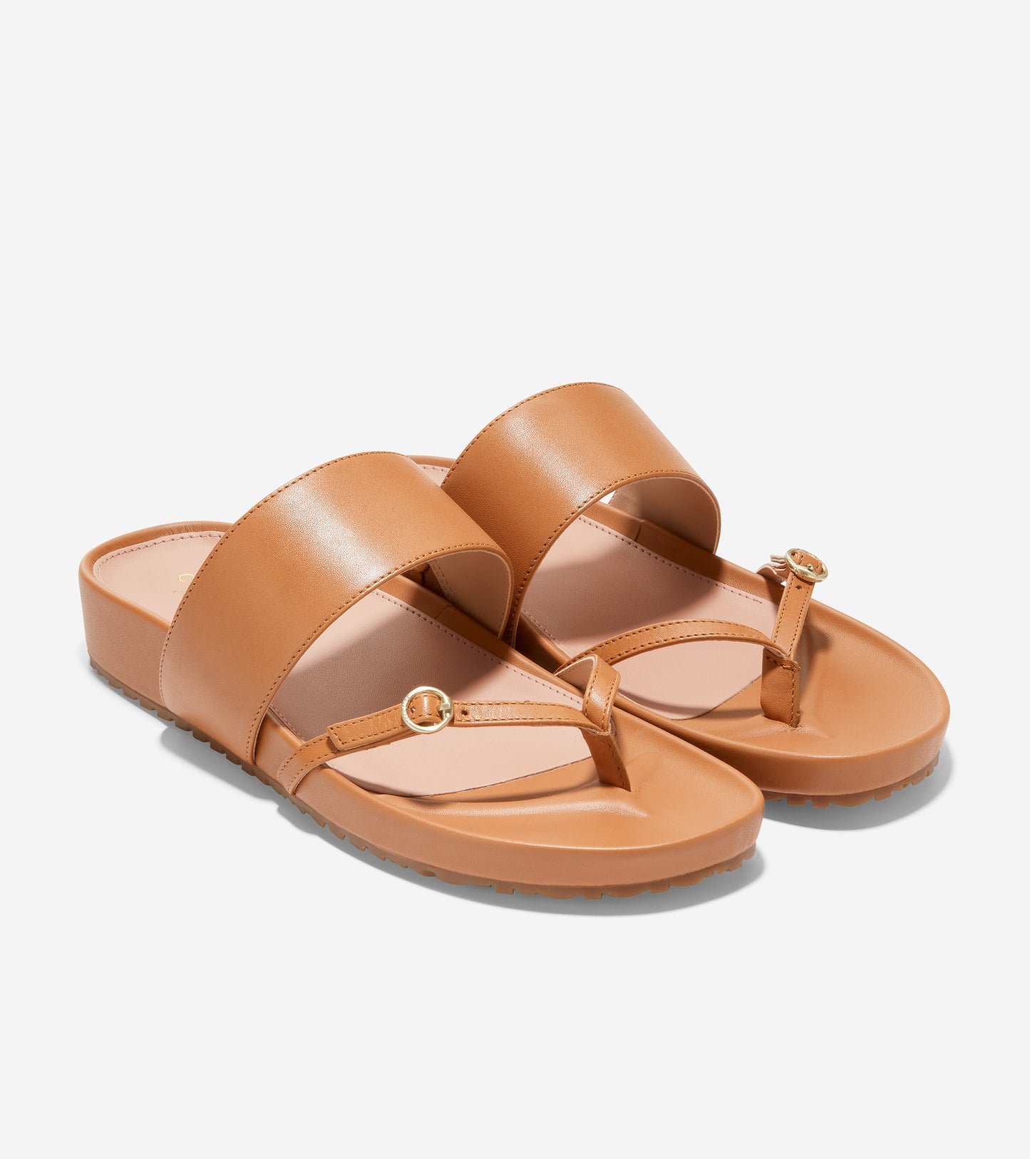 w26224-Milani Thong Sandal-Pecan Leather