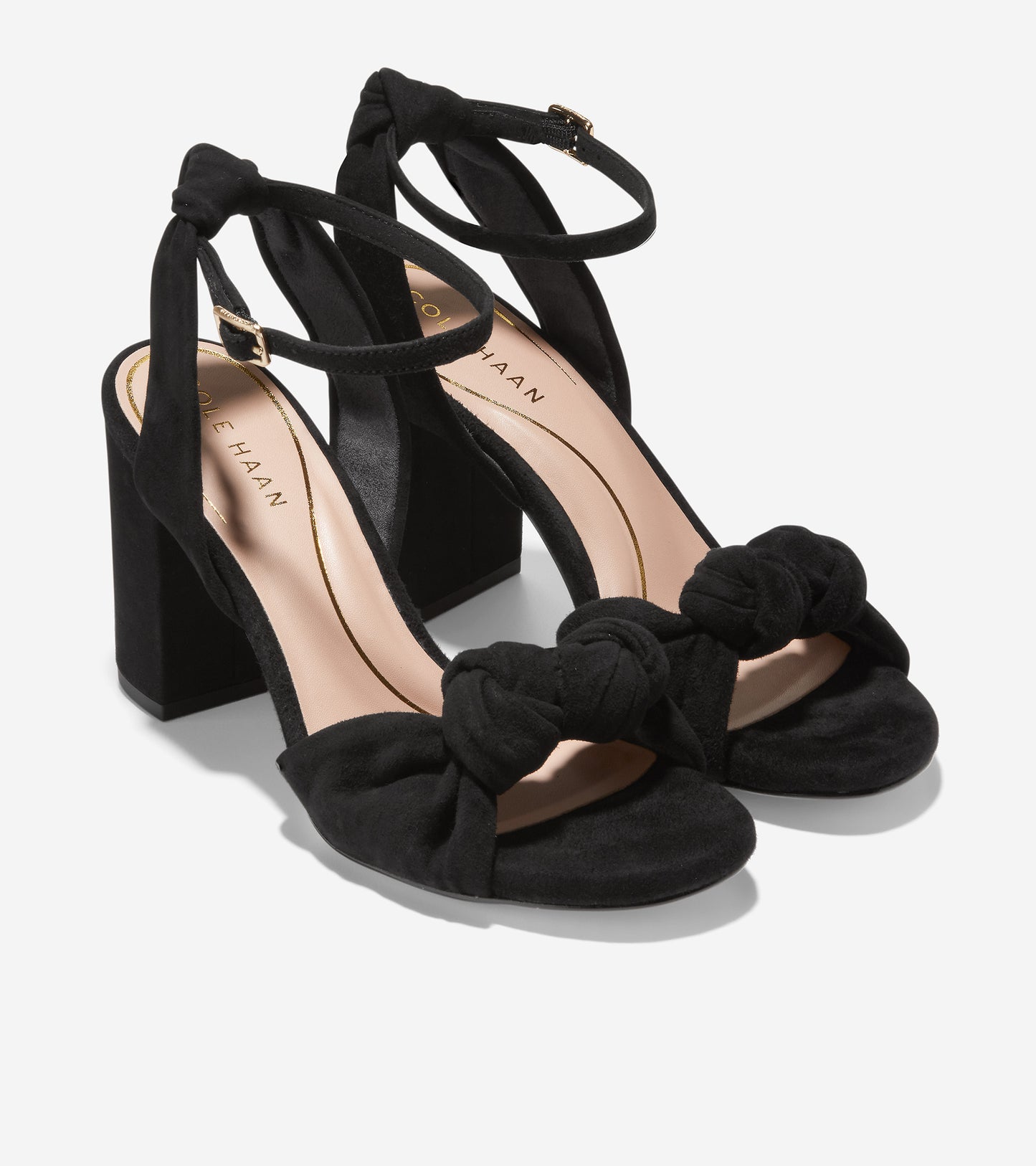 w26293-Women's Kaycee Knotted Sandal-Black