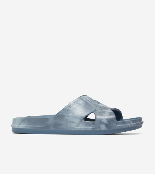 w26591-Findra Pool Slide-China Blue Ikat Print