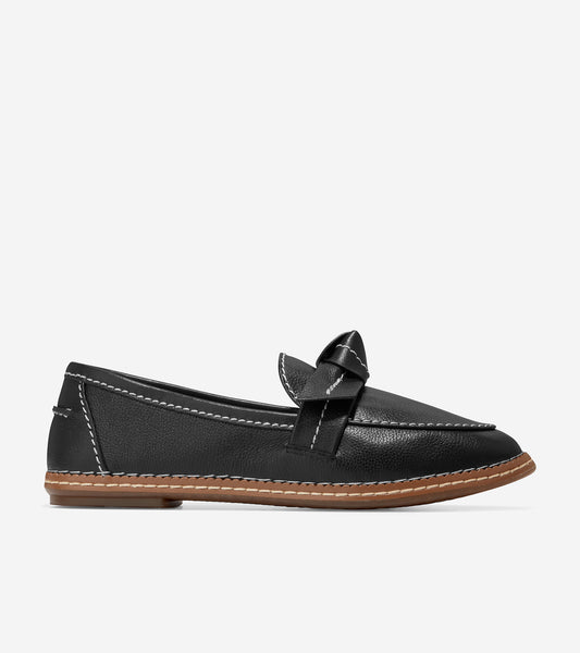 Cloudfeel All-Day Bow Loafer-W26594-BLACK – Cole Haan Saudi 