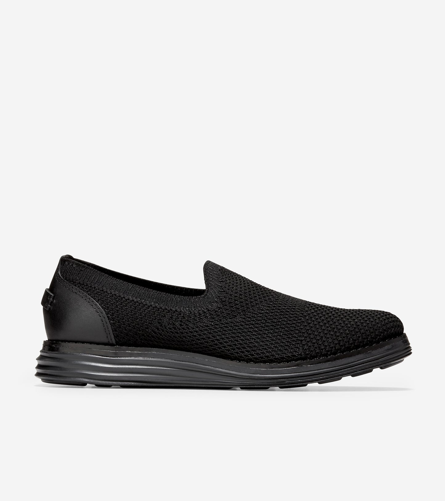 w26604-ØriginalGrand Meridian Loafer-Black Knit-Black