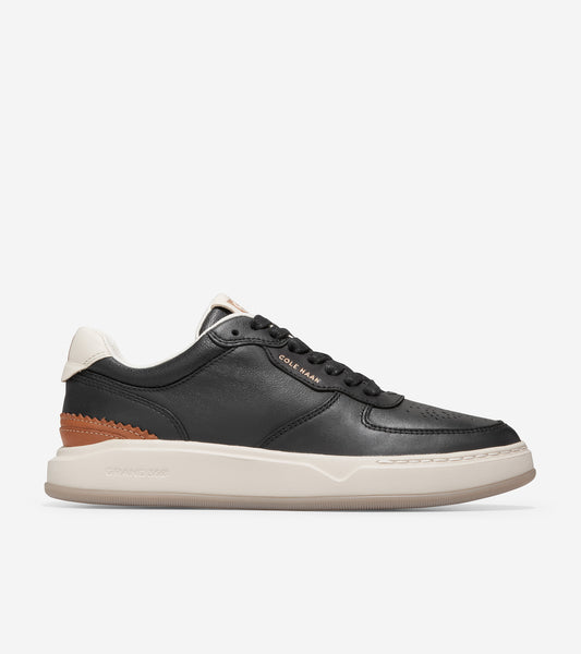 w26608-GrandPrø Crossover Sneaker-Black Leather-Birch