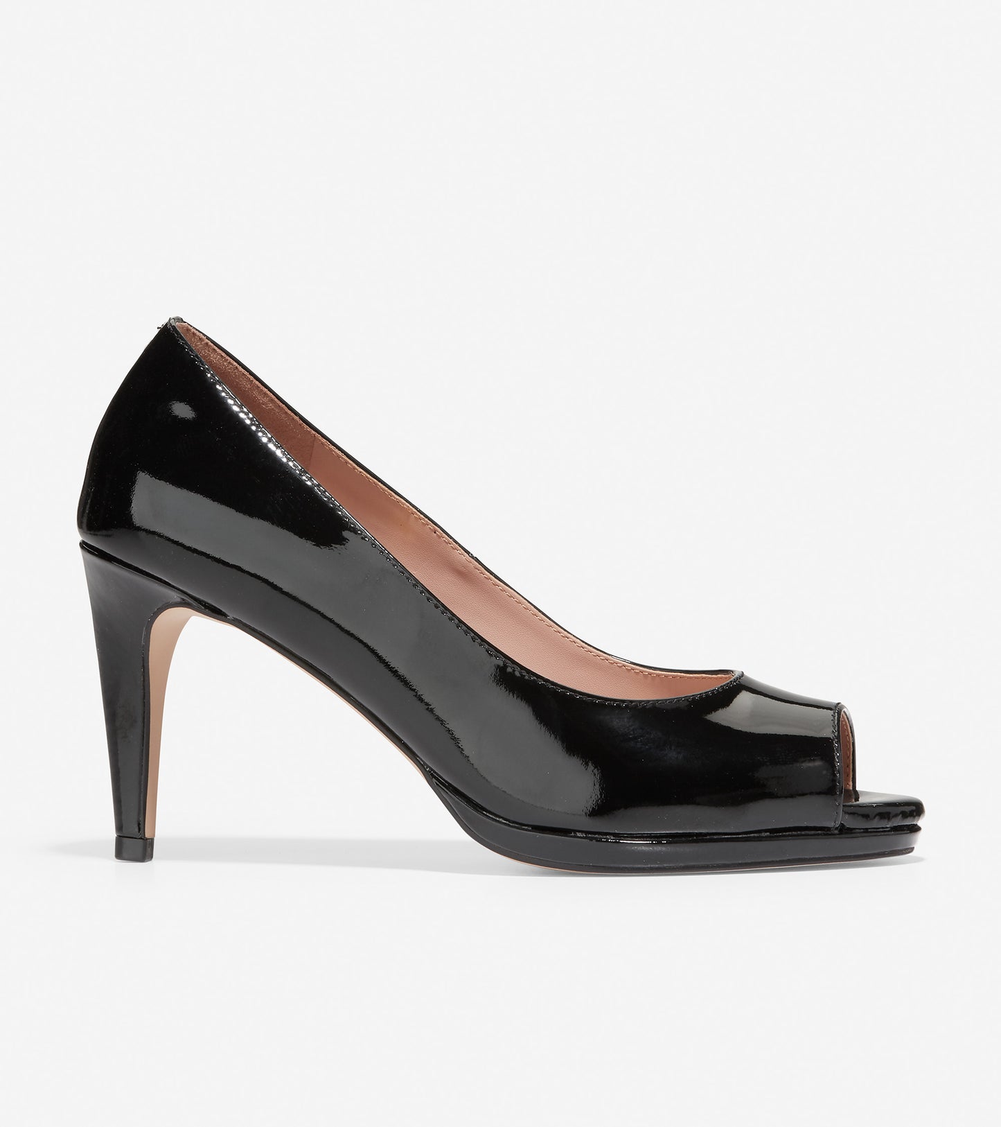 w26814-Women's Drado Peep Toe Platform Pump-Black