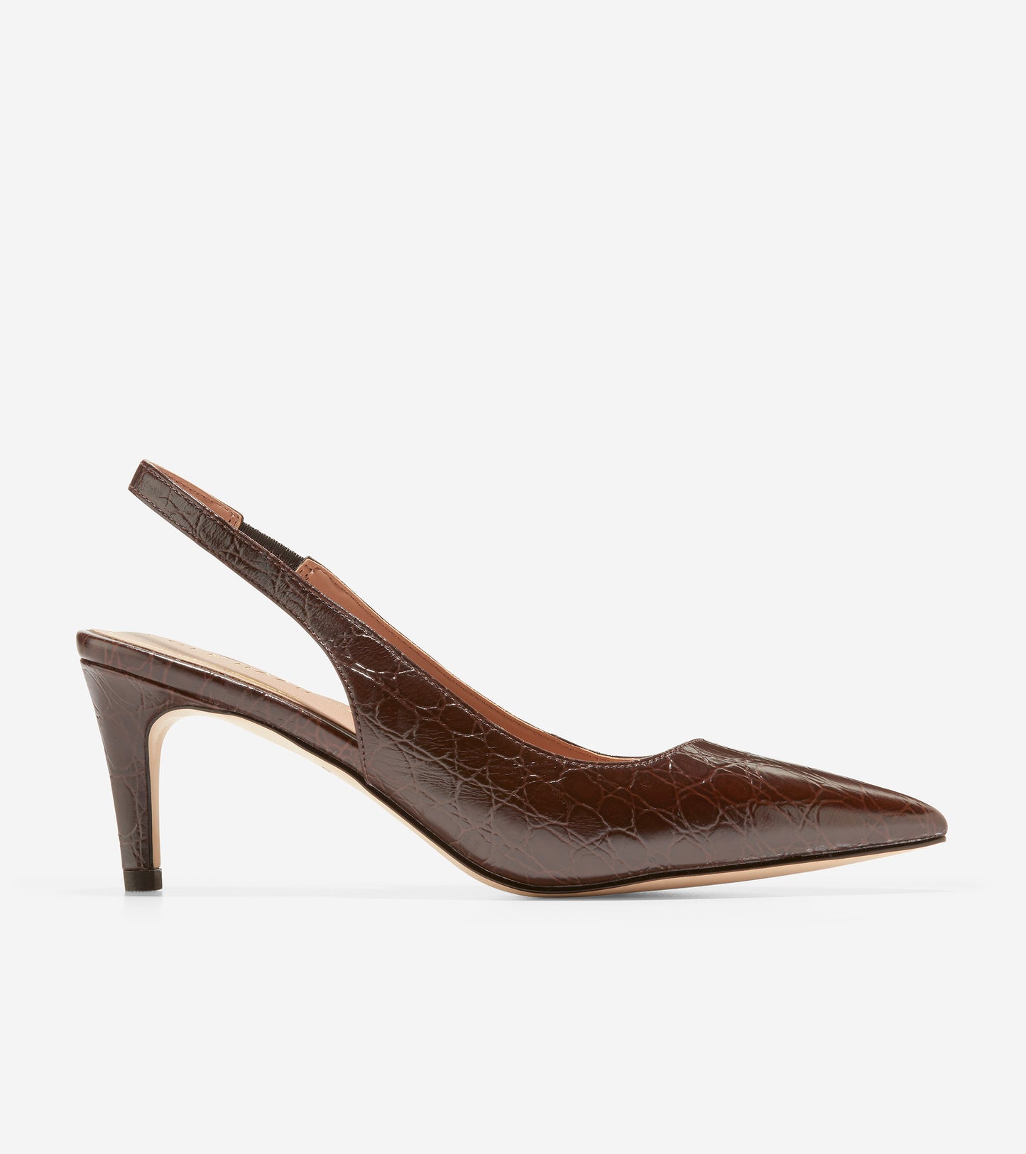 w26831-Women's Vandam Sling Back Pump-Brown Vintage Croc Print