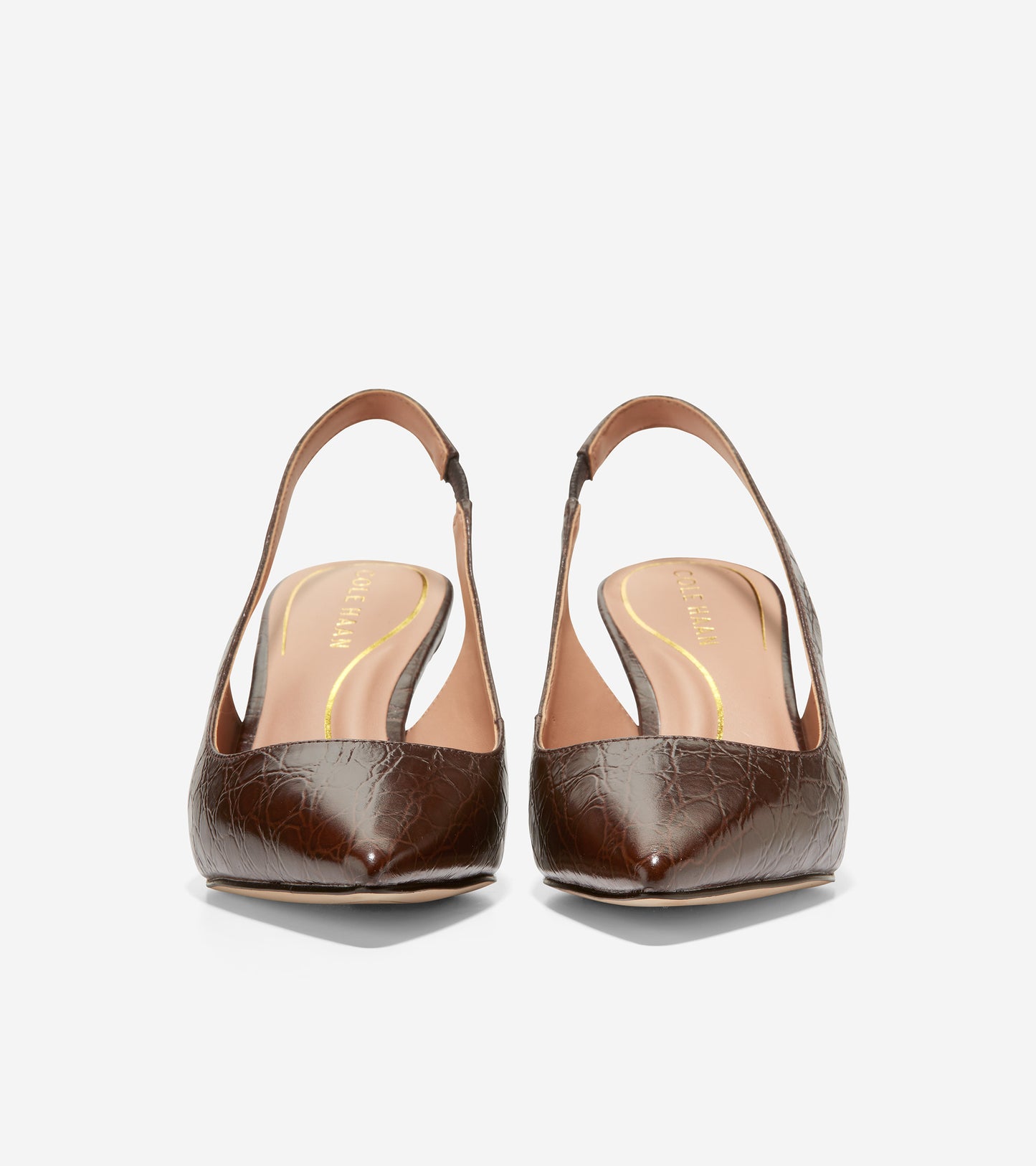 w26831-Women's Vandam Sling Back Pump-Brown Vintage Croc Print