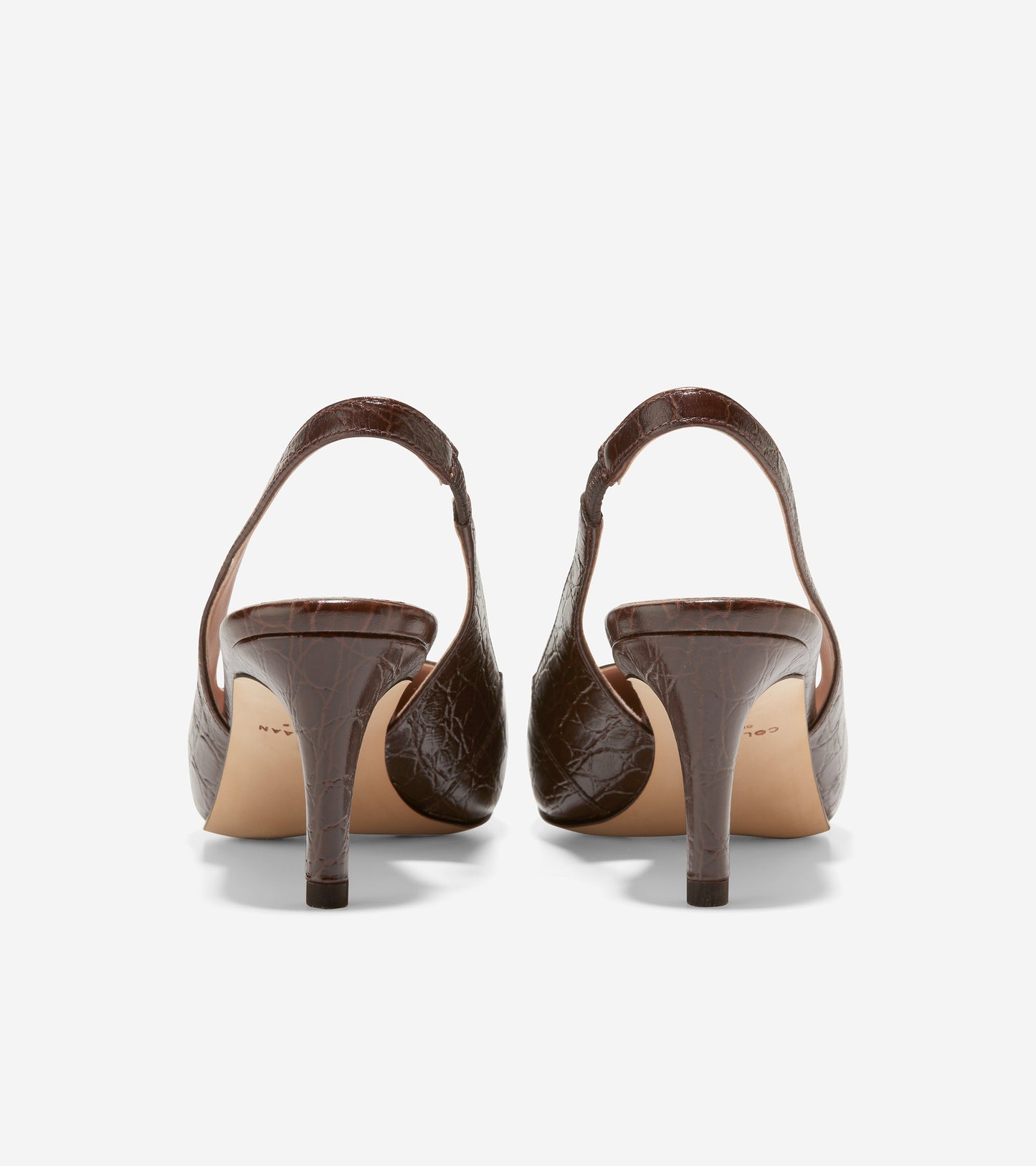 w26831-Women's Vandam Sling Back Pump-Brown Vintage Croc Print