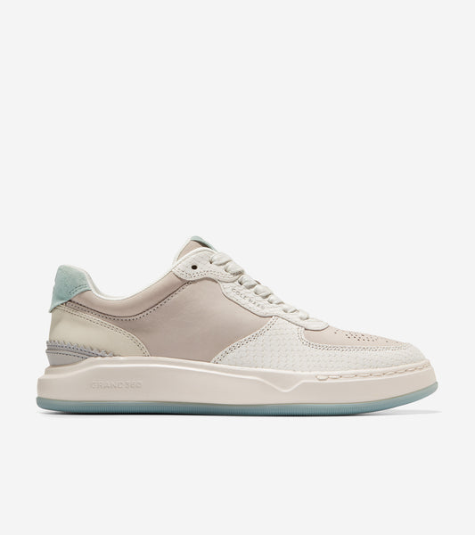 w26963-GrandPrø Crossover Sneaker-Dove-Silver Birch Snake Print