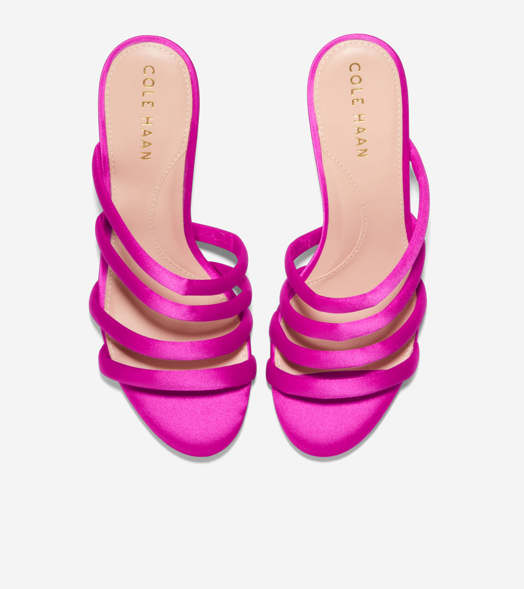W27194-Women's Adella Sandal-Bright Pink Satin