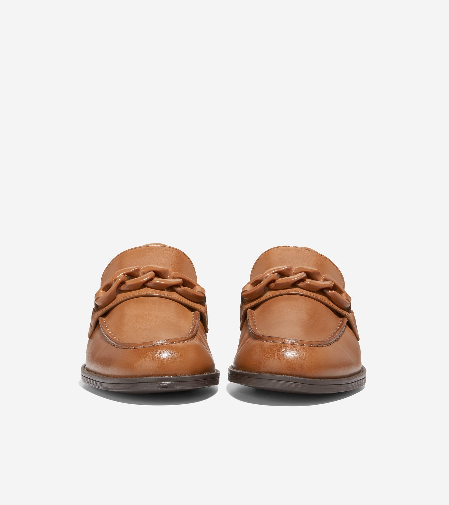 w27245-Women's Stassi Chain Loafer-Pecan Leather