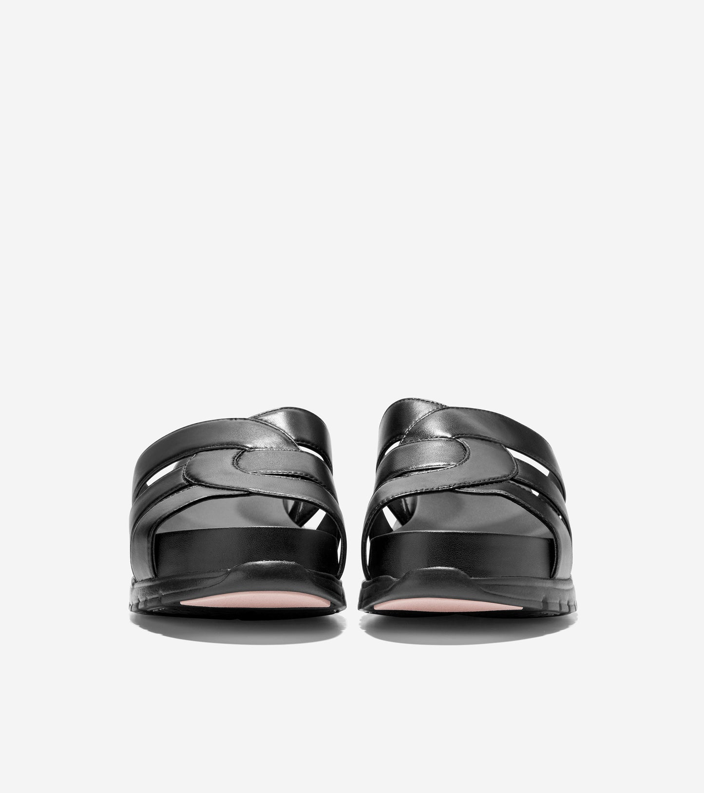 Women's ZERØGRAND Slotted Slide-W27319-Black/Black