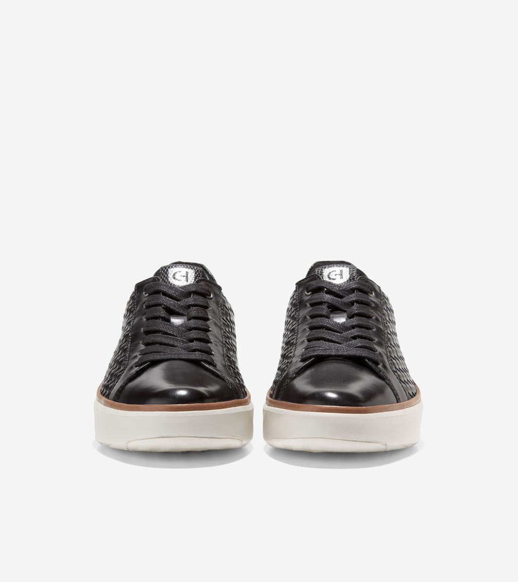 W27589-GrandPrø Topspin Woven Lux Sneaker-Black