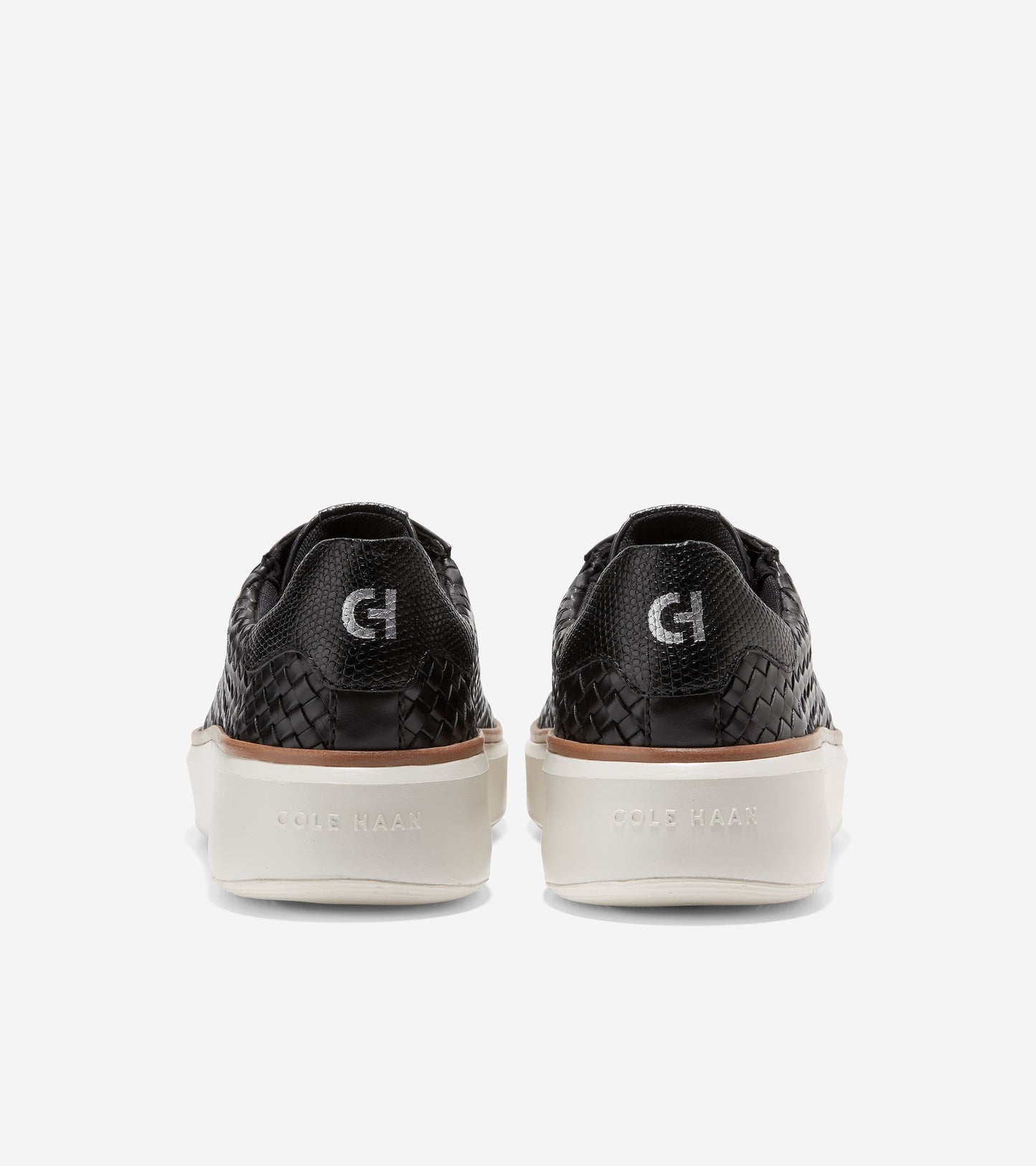 W27589-GrandPrø Topspin Woven Lux Sneaker-Black