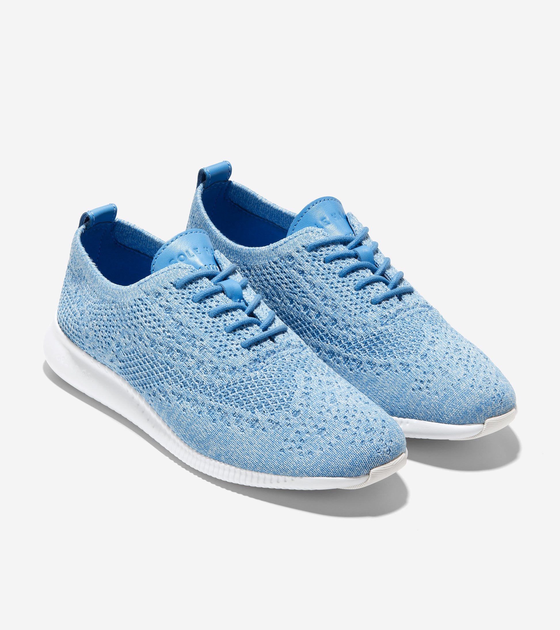 W27799-Women's 2.ZERØGRAND Oxford-Azure Blue-Optic White Stitchlite™