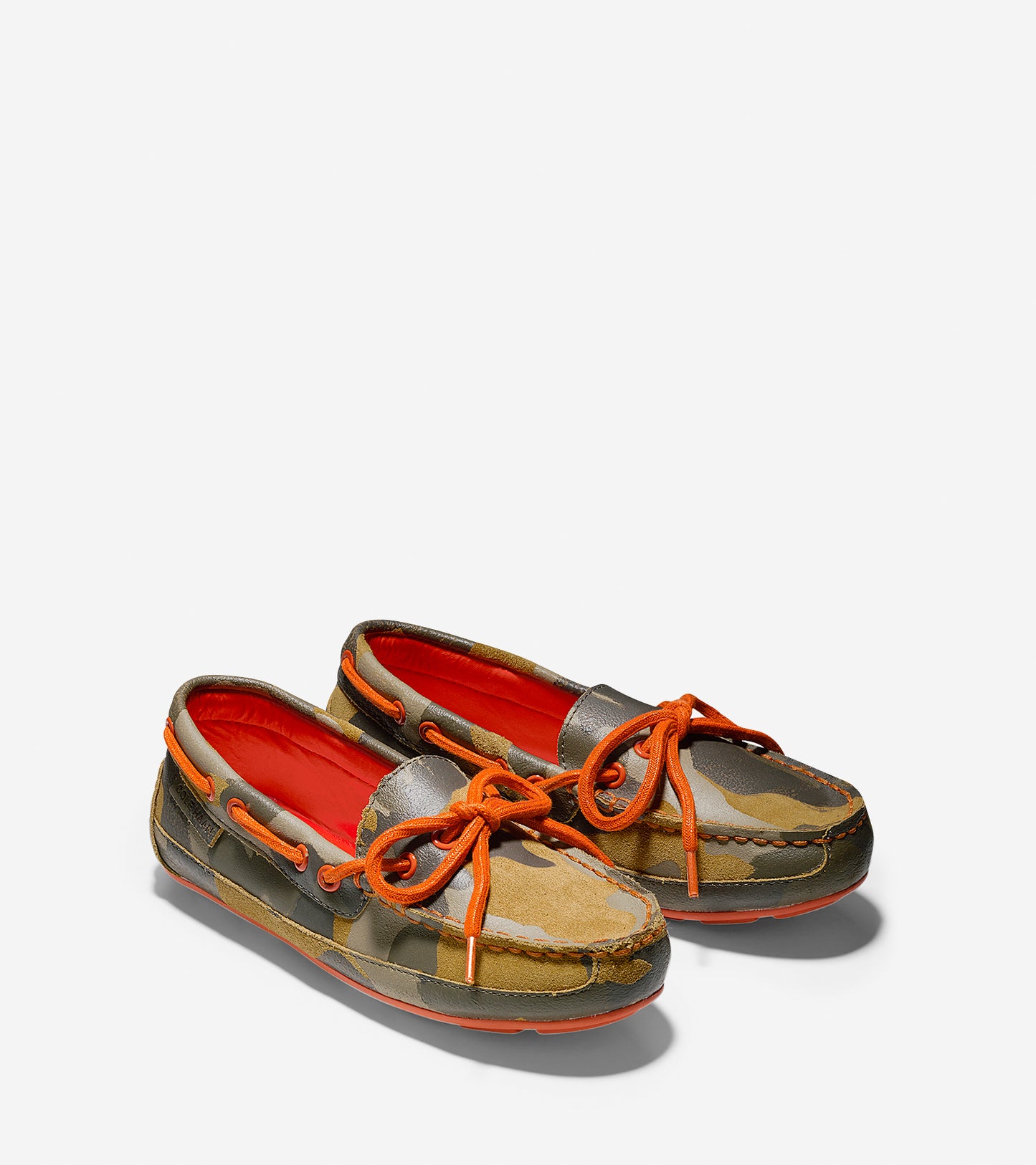 ColeHaan-Boys' Grant Driver-yb0260-Tan Camo Suede-orange