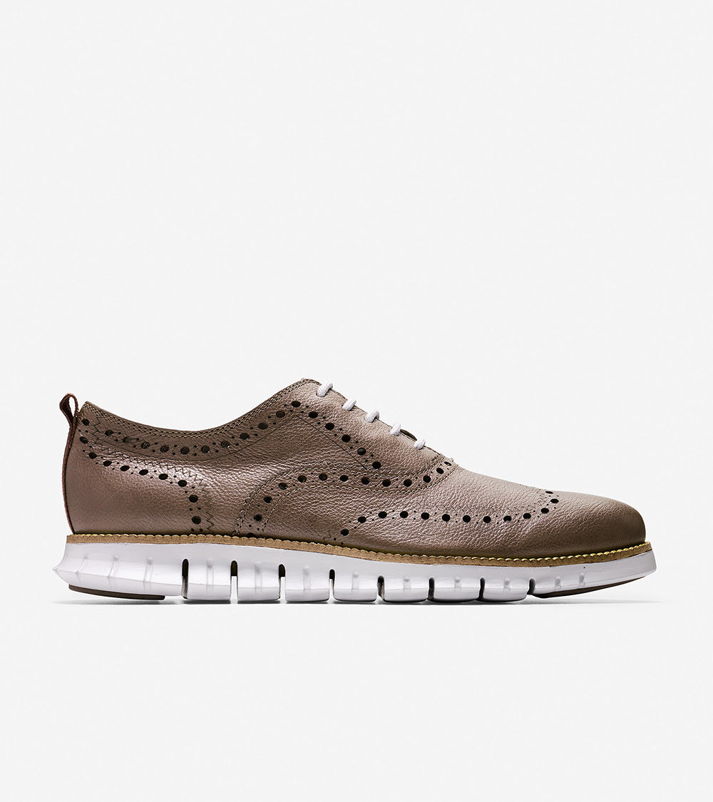 ColeHaan-Zerøgrand Oxford Open-c27489-Gray