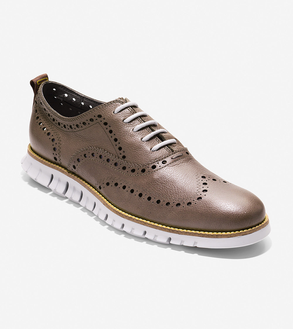 ColeHaan-Zerøgrand Oxford Open-c27489-Gray