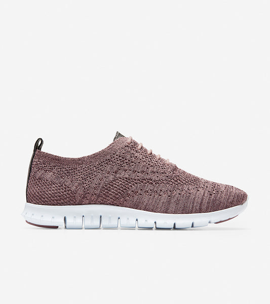 ColeHaan-Zerøgrand Lined Wingtip Oxford -w12542-Twil Mauve Knit