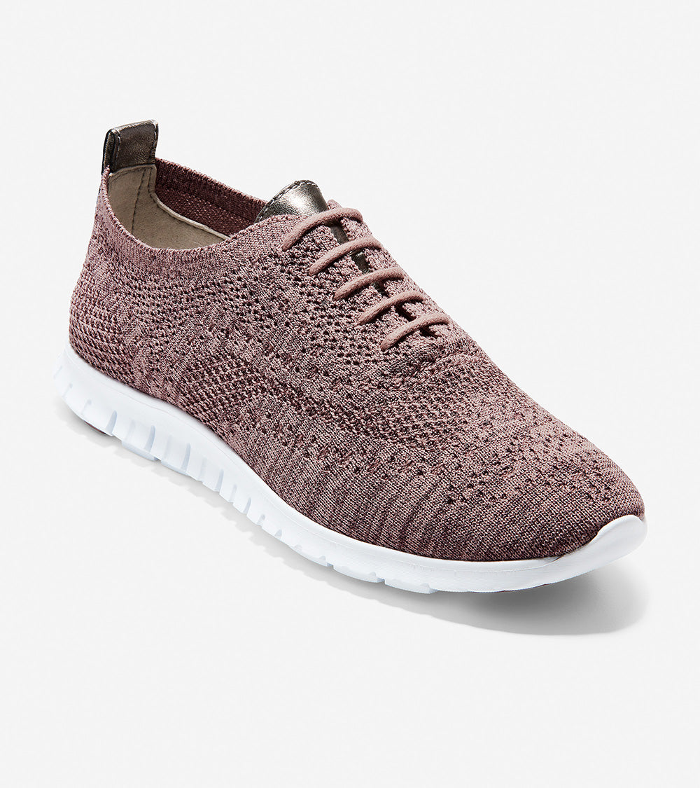 ColeHaan-Zerøgrand Lined Wingtip Oxford -w12542-Twil Mauve Knit