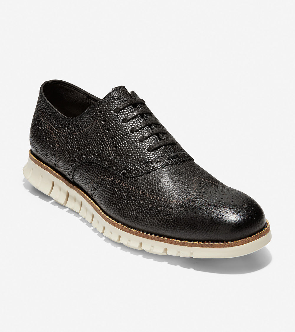 ColeHaan-Zerøgrand Wingtip Oxford -c30326-Gray