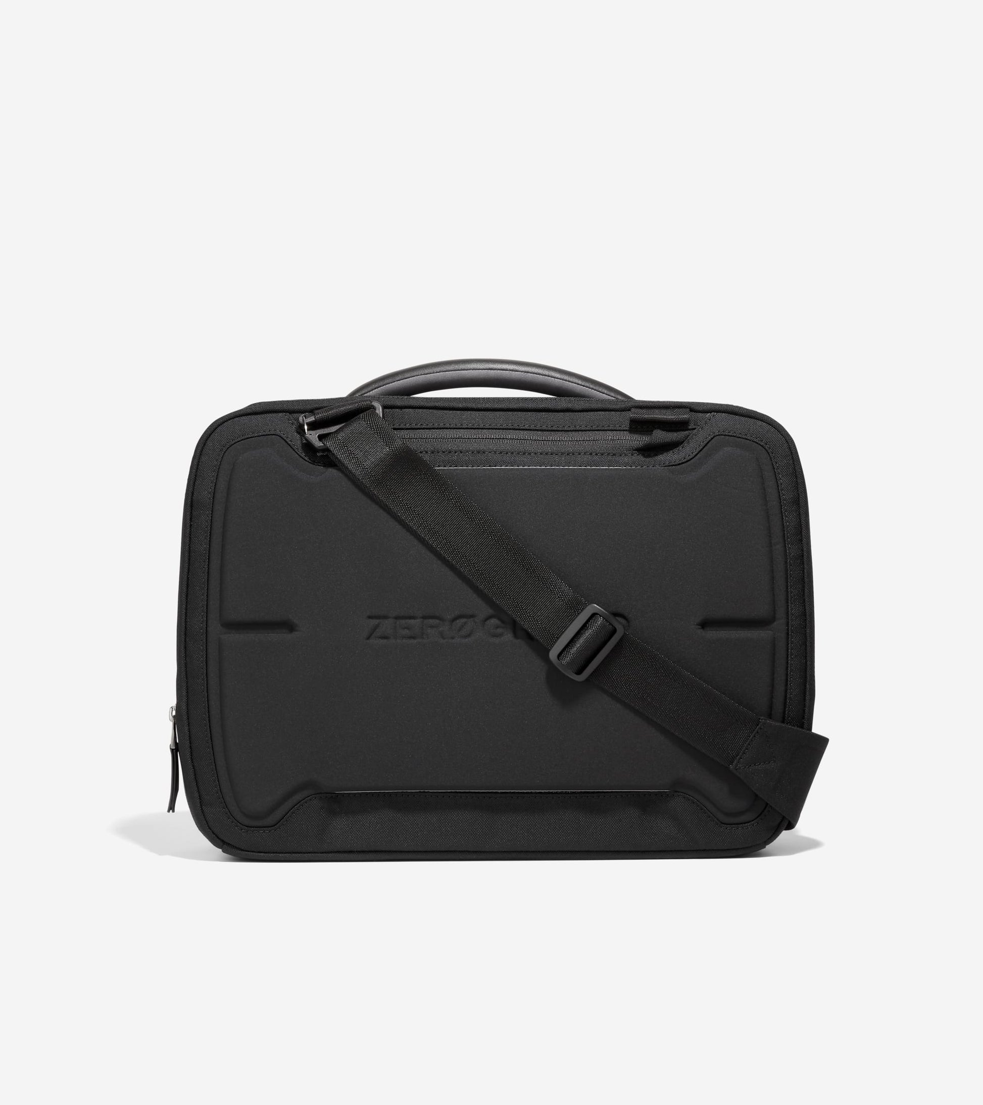 f12306-Men's ZERØGRAND Attache-New Black