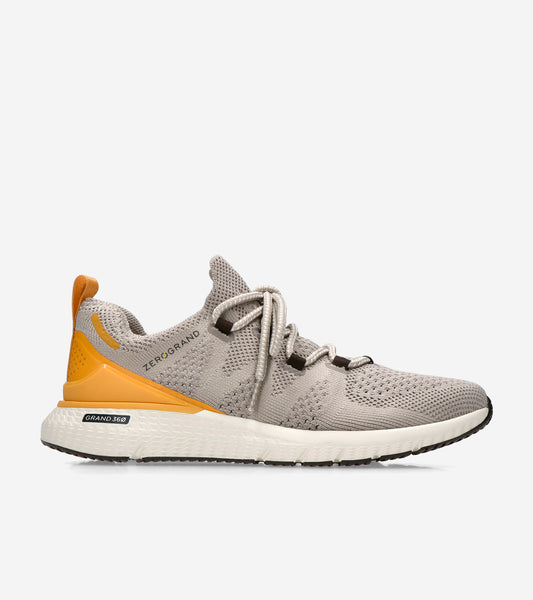 ColeHaan-ZERØGRAND Overtake Lite Running Shoe-c34246-Dv Gry Knt/Ylw/Ivy