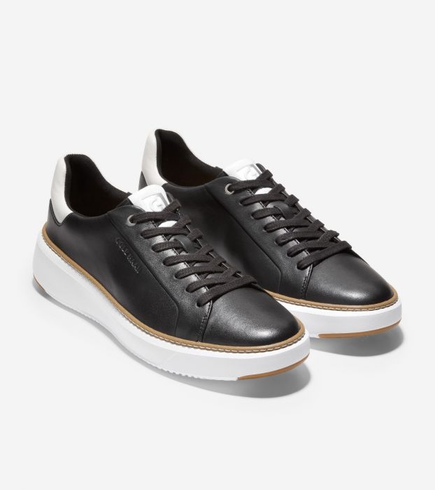 ColeHaan-GrandPrø Topspin Sneaker-c34225-Black