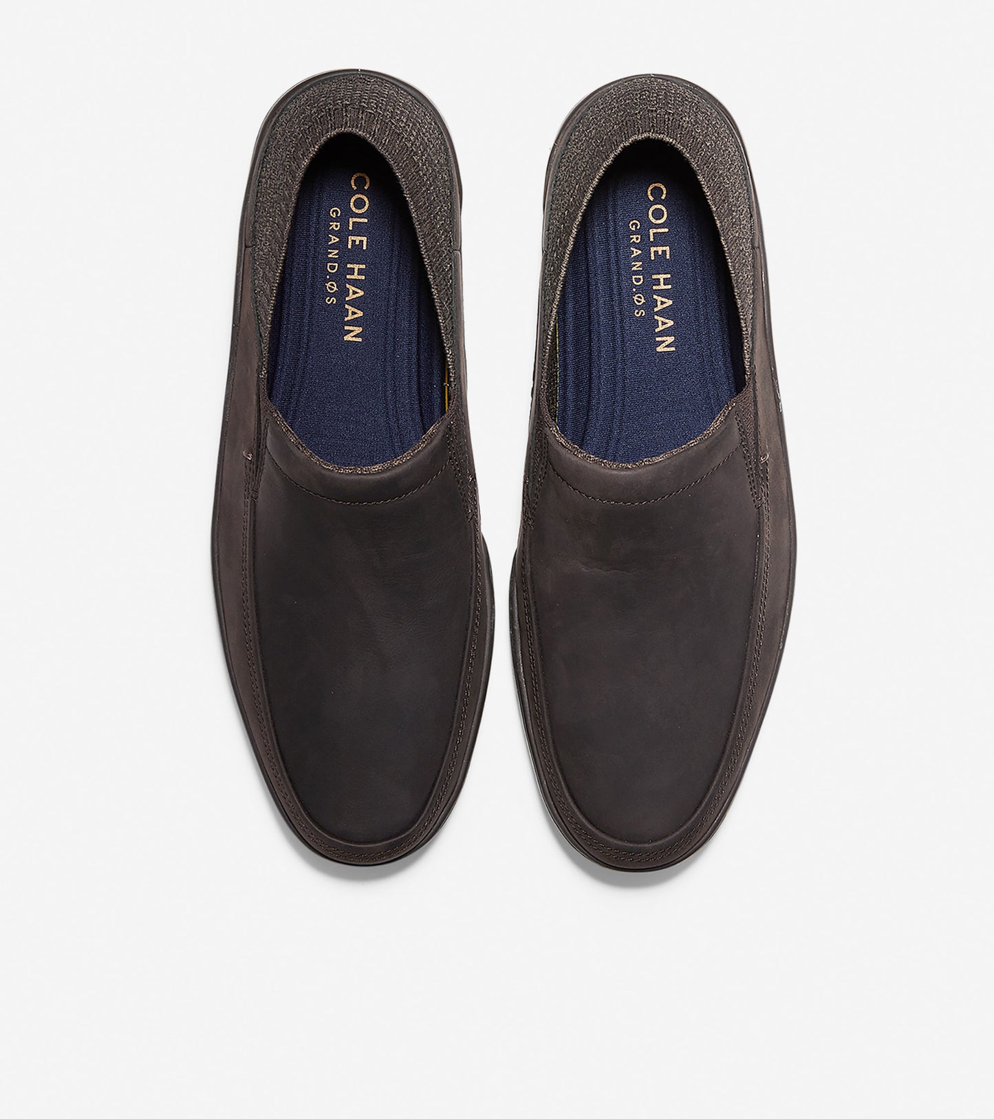 ColeHaan-Møtogrand Traveler Moc Slip-On -c29175-Dark Roast Nubuck