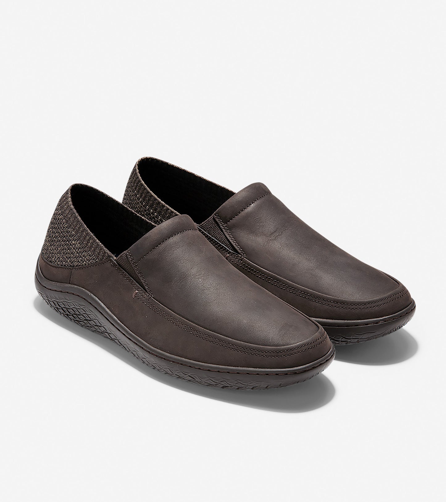 ColeHaan-Møtogrand Traveler Moc Slip-On -c29175-Dark Roast Nubuck