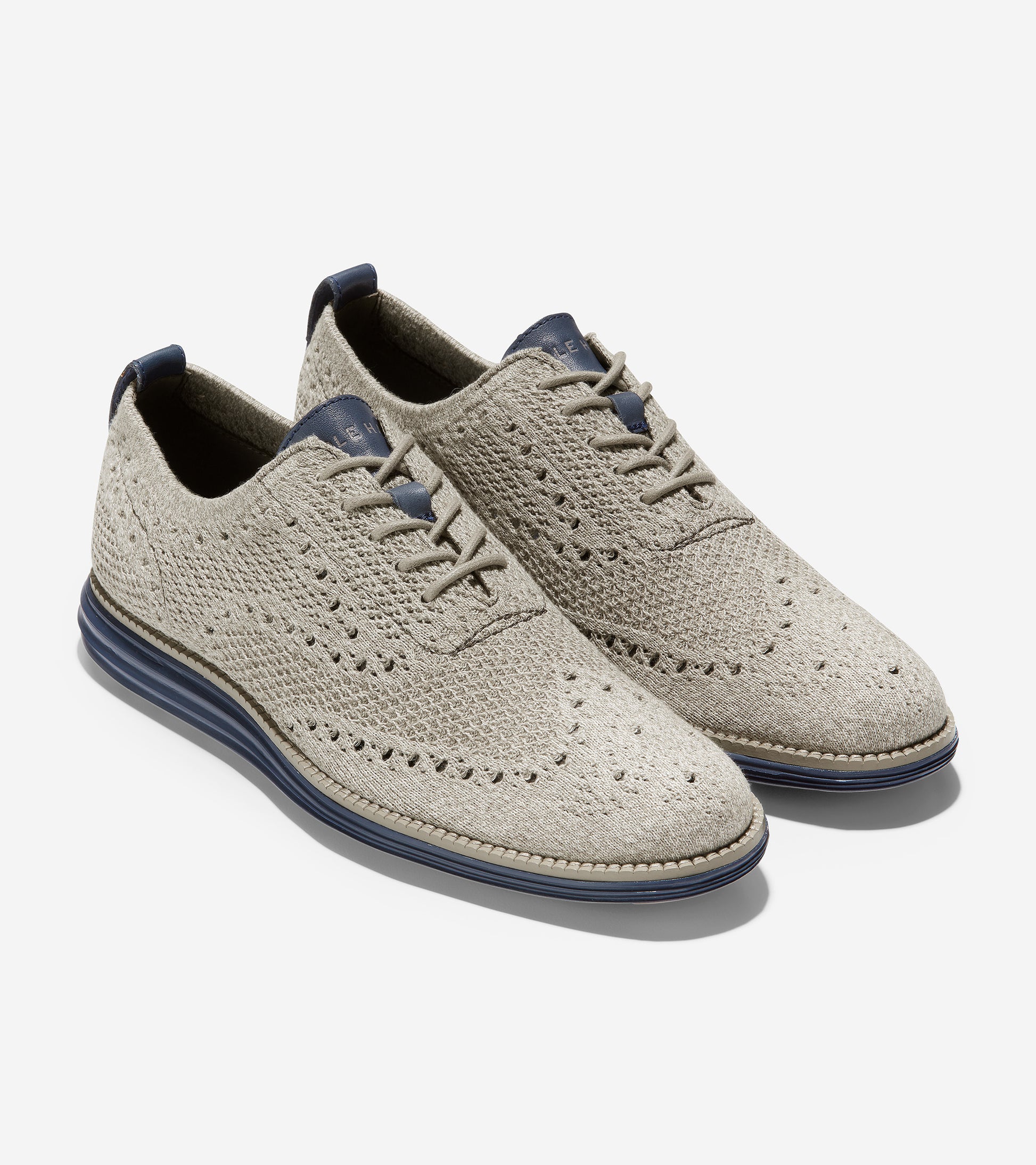 ColeHaan-Øriginalgrand Wingtip Oxford -c31069-Khaki-Birch Stitchlite ™