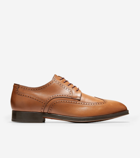 ColeHaan-Dawson Grand 360 Wingtip Oxford wp-c31589-British Tan