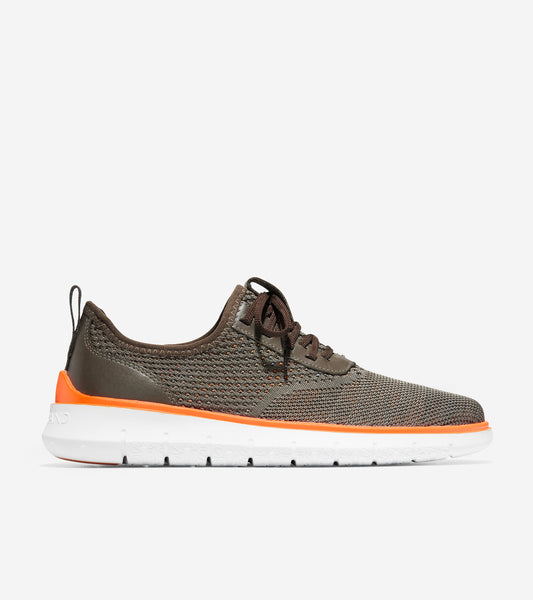 ColeHaan-Generation ZERØGRAND-c32403-Black-Olive-Vibrant Orange