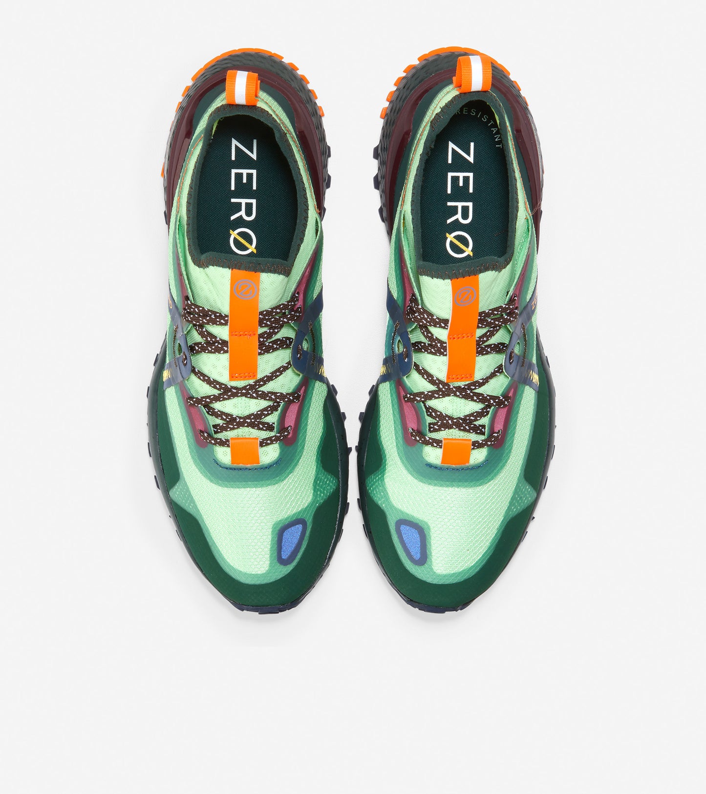 C33420-ZERØGRAND Overtake All-Terrain Runner-Green Ash-Pine Grove