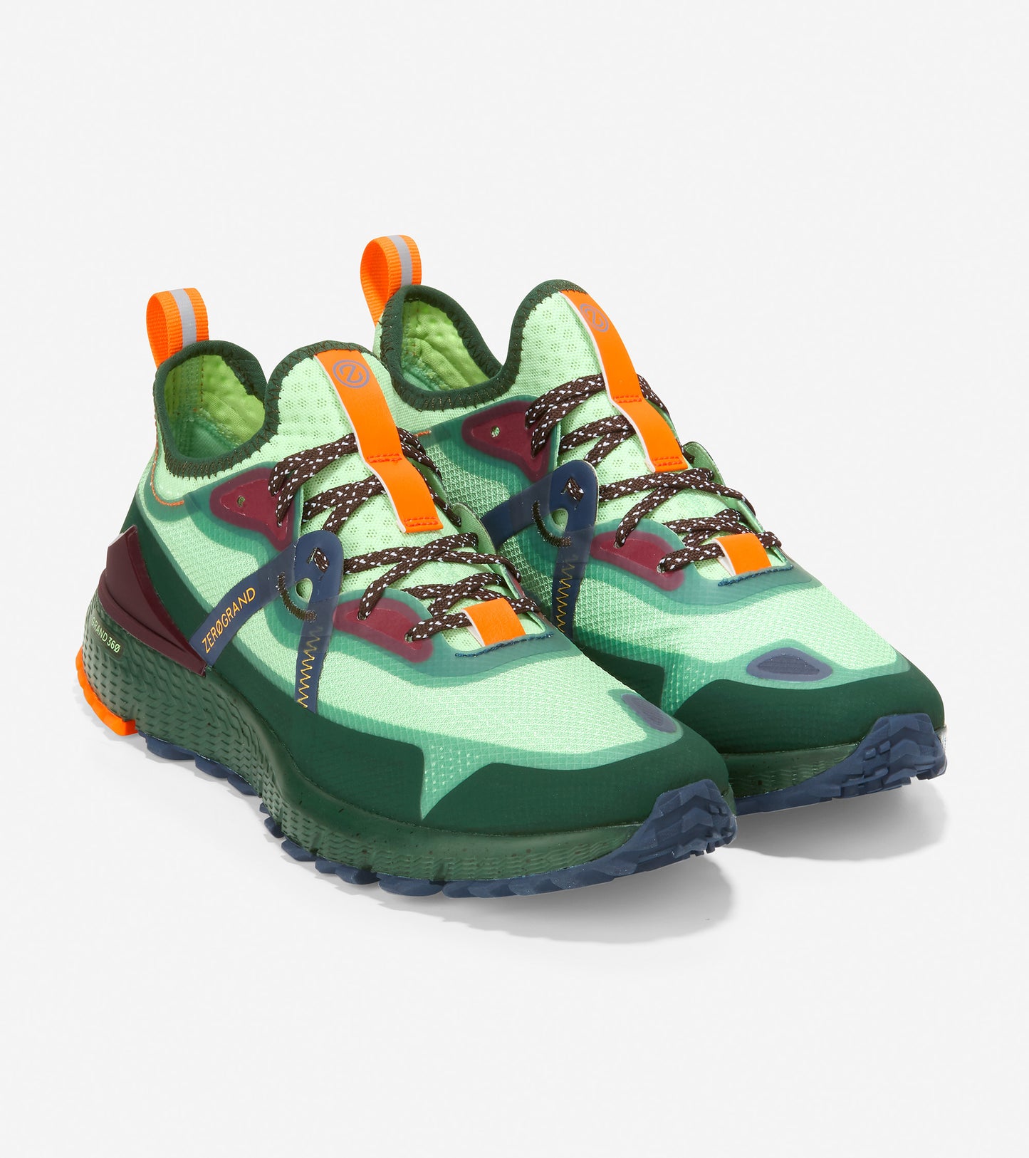 C33420-ZERØGRAND Overtake All-Terrain Runner-Green Ash-Pine Grove