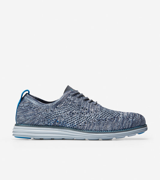 ColeHaan-Original Grand Stitchlite Wing Ox-c33609-OMBRE BLUE TWISTED KNIT/COOL GRAY