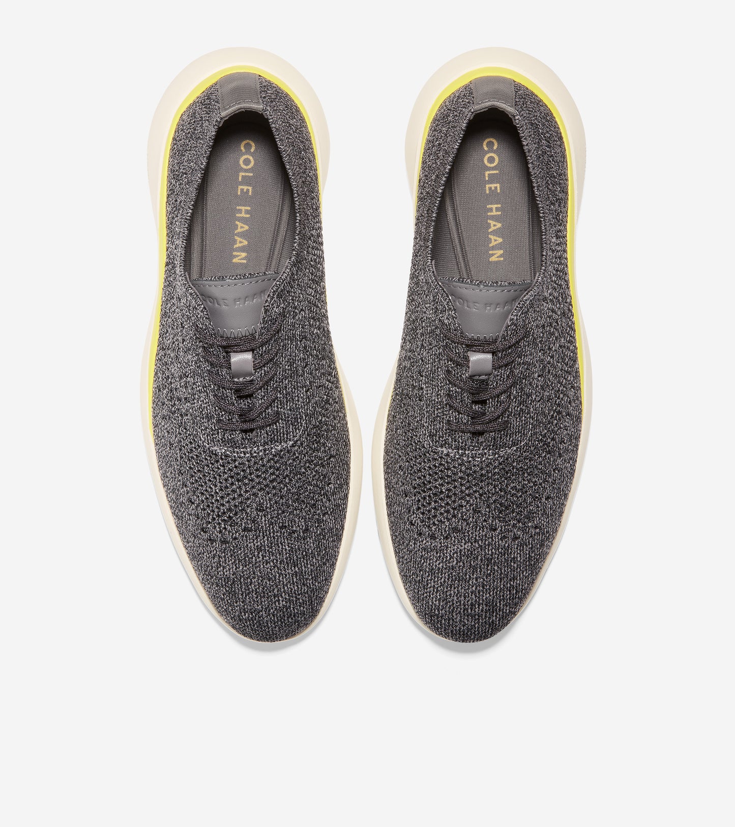 Grand Troy Wingtip Oxford-c33767-Black Knit