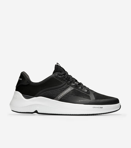 ColeHaan-Zerøgrand Winner Tennis Sneaker-c34009-Black/Pavement/White