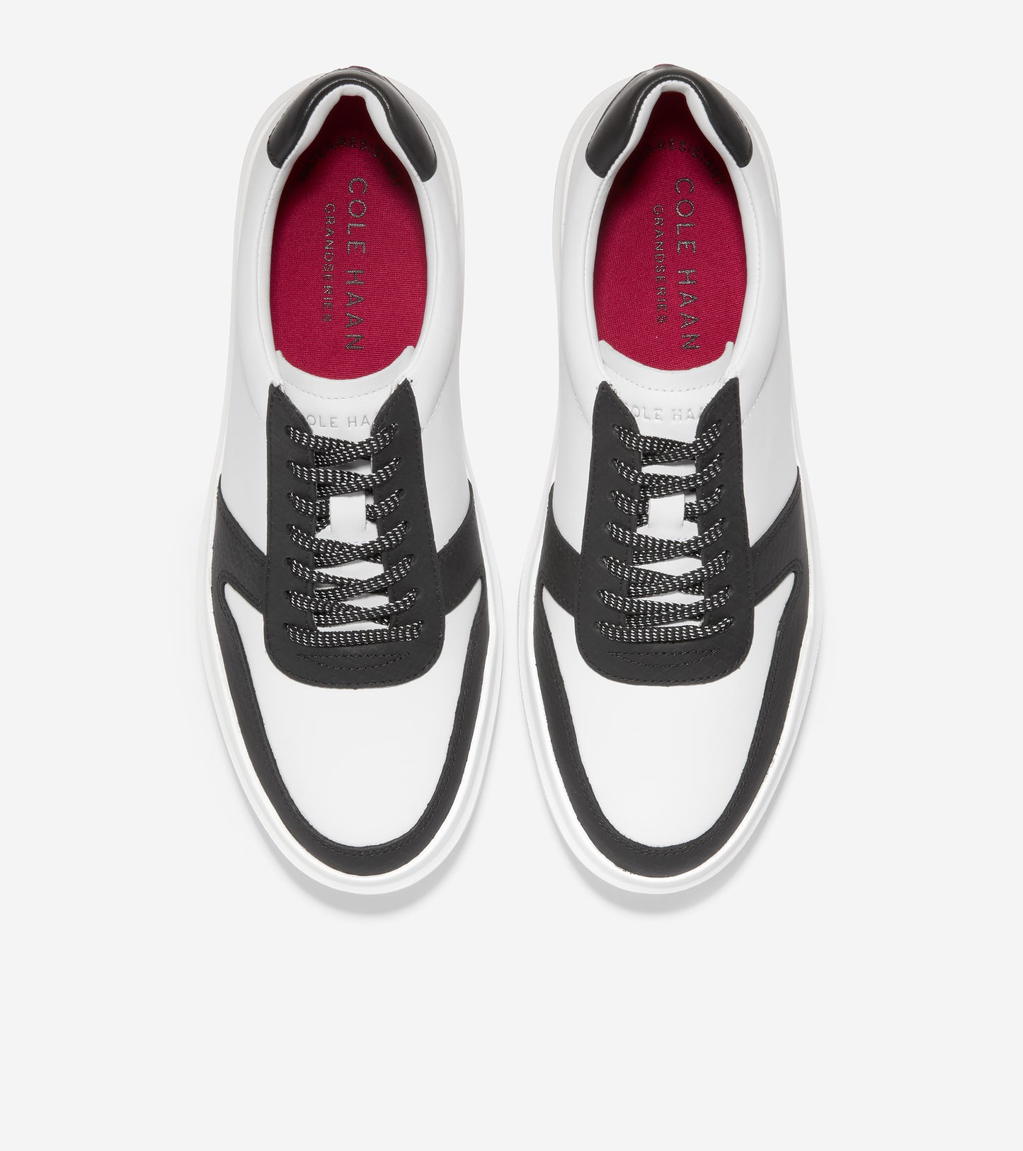 C34493-GrandPrø Am Golf Sneaker-Optic White/Black Python Print