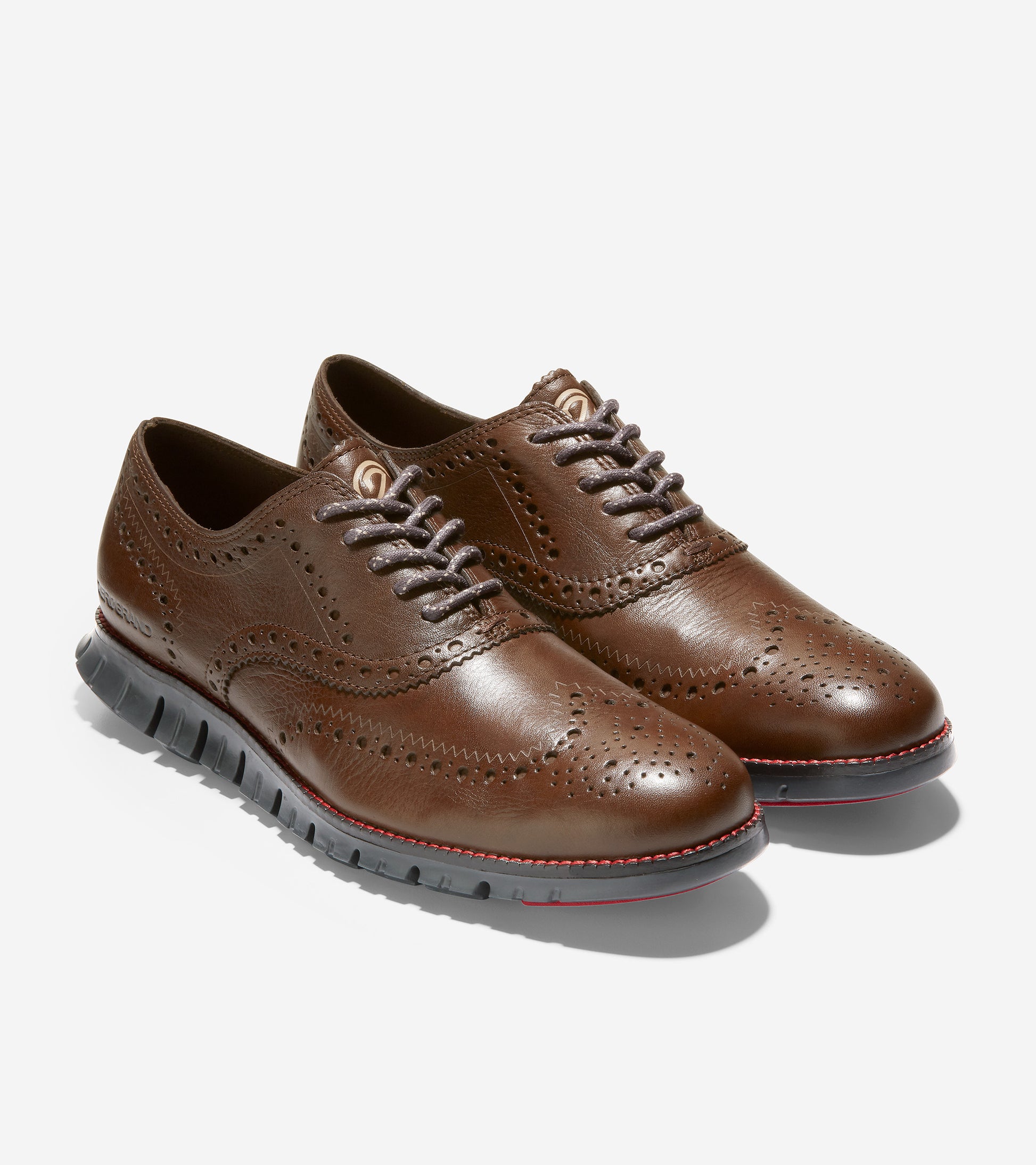 ColeHaan-ZERØGRAND Wingtip Oxford-c34521-Ch Umbria/Magnet