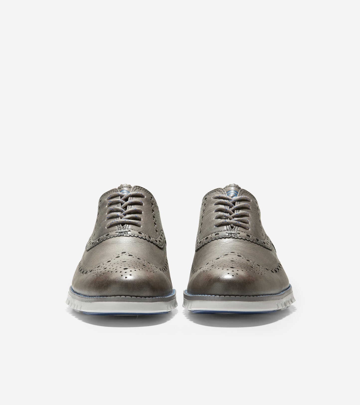 ColeHaan-ZERØGRAND Wingtip Oxford-c34522-Charcoal Gray/Harbor Mist