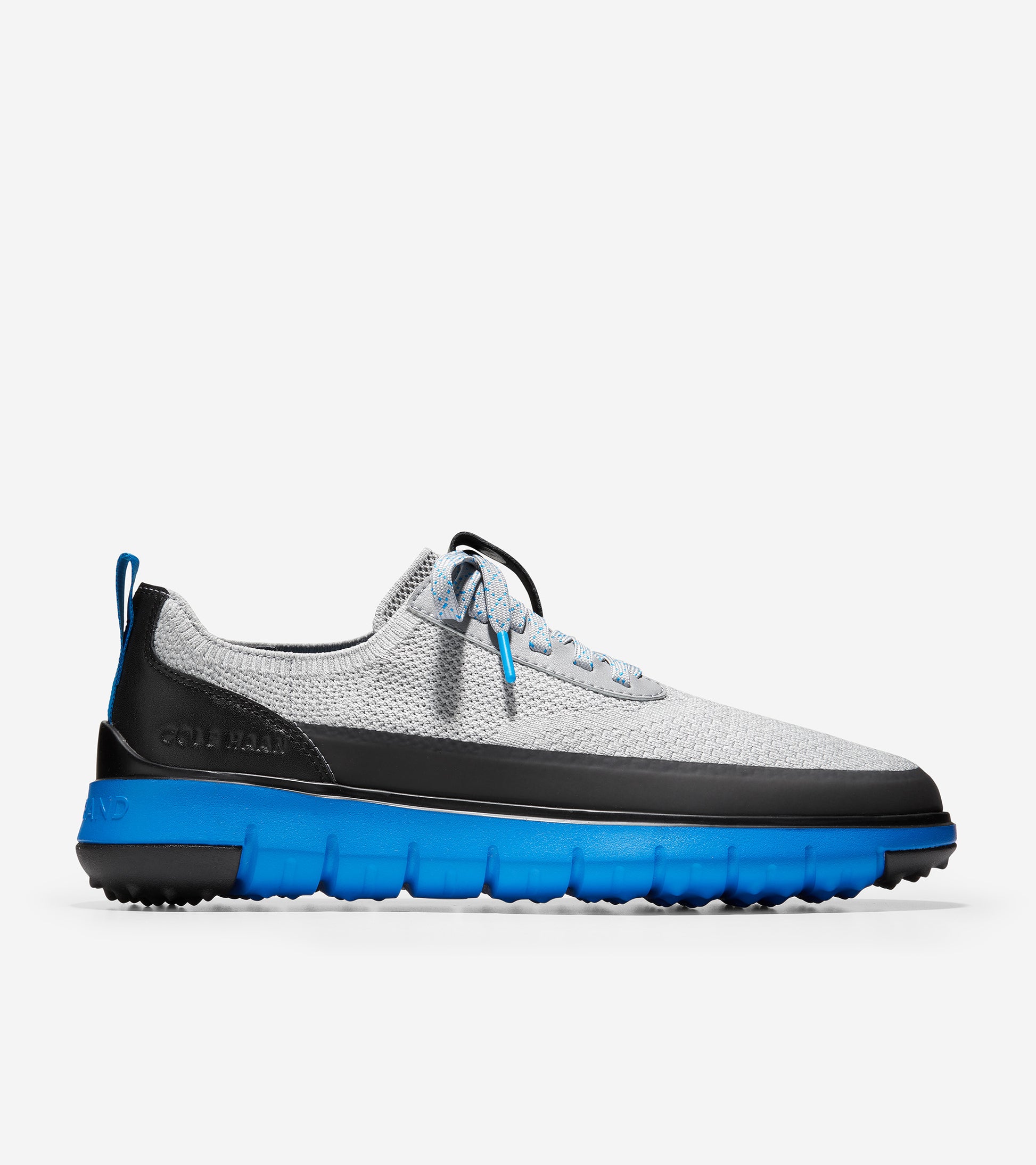 ColeHaan-Generation Zerøgrand Golf Sneaker-c34687-Sleet-Black-Cobalt Blue
