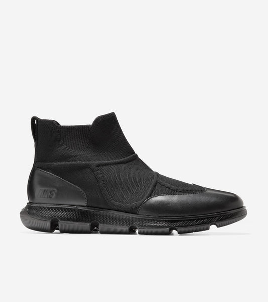 C34838-Cole Haan x KIKS 4.ZERØGRAND Chelsea Boot -Black Stitchlite™-Black 