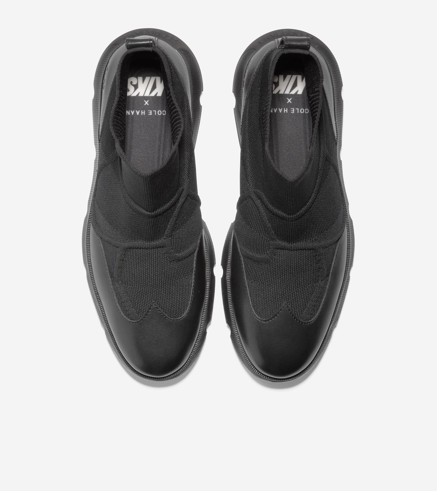 C34838-Cole Haan x KIKS 4.ZERØGRAND Chelsea Boot -Black Stitchlite™-Black 