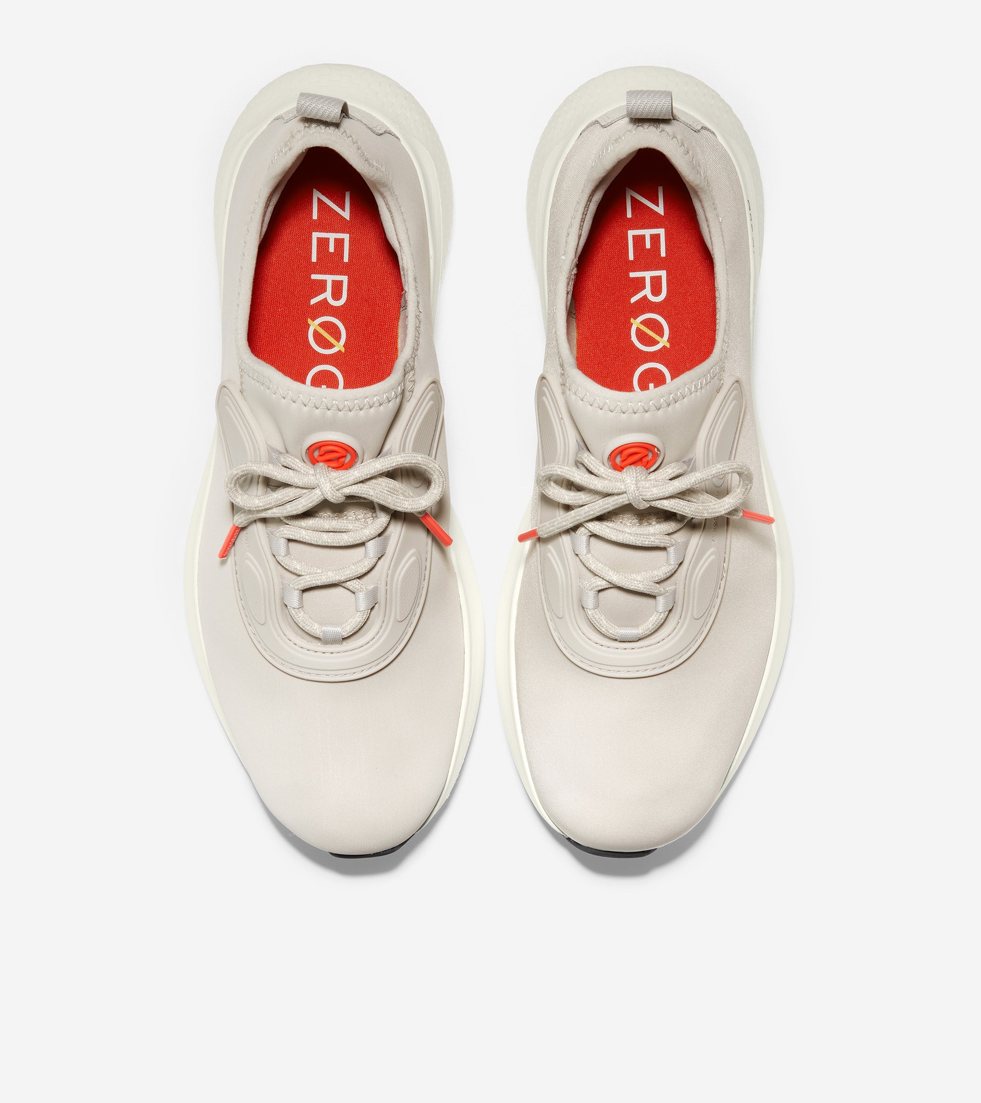 ZERØGRAND Changepace Lace Up Sneaker-C34886-Dove /Ivory/Black/Cyber Yellow
