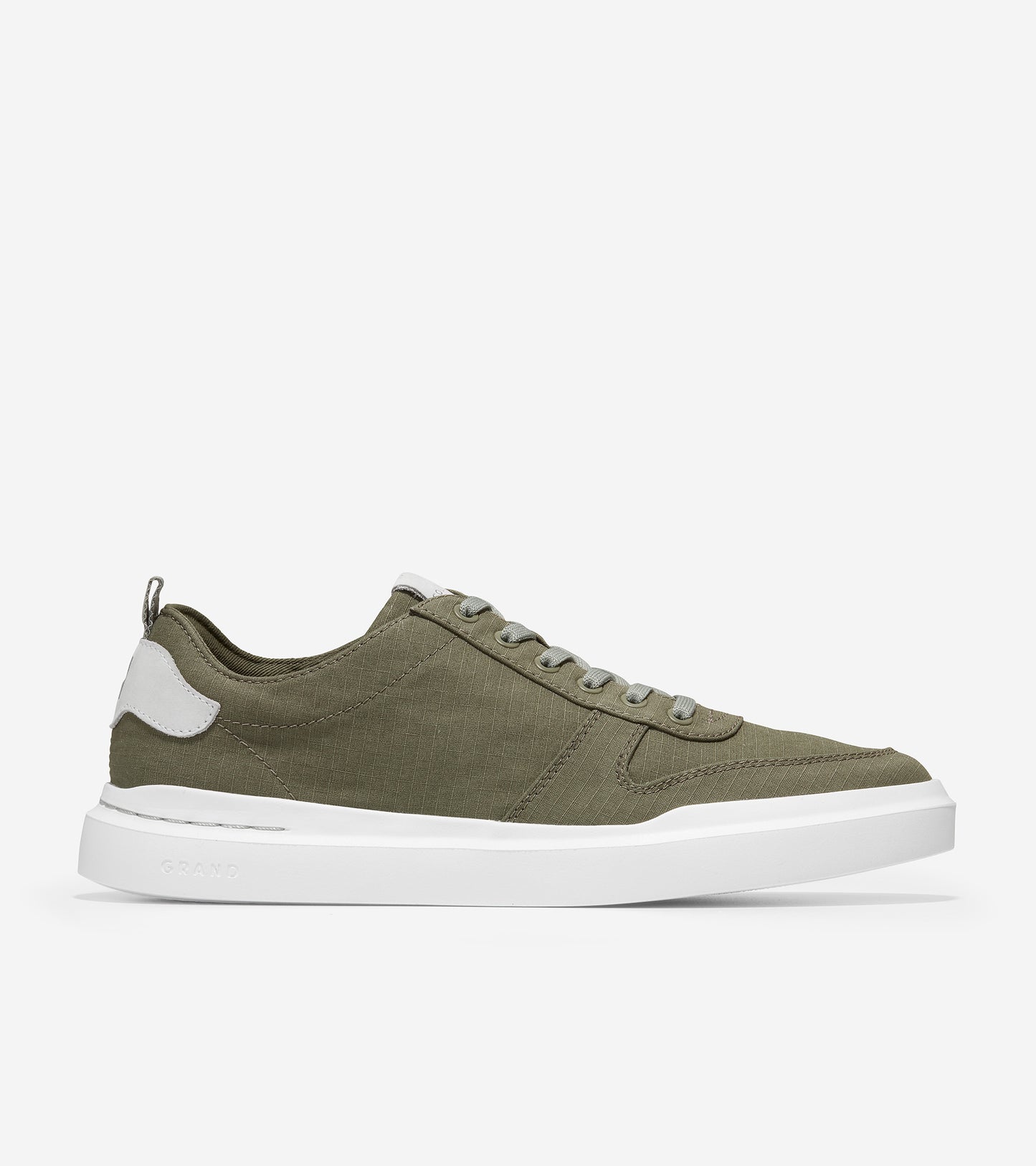 GrandPrø Rally Canvas Court Sneaker-c35002-Dusty Olive-White