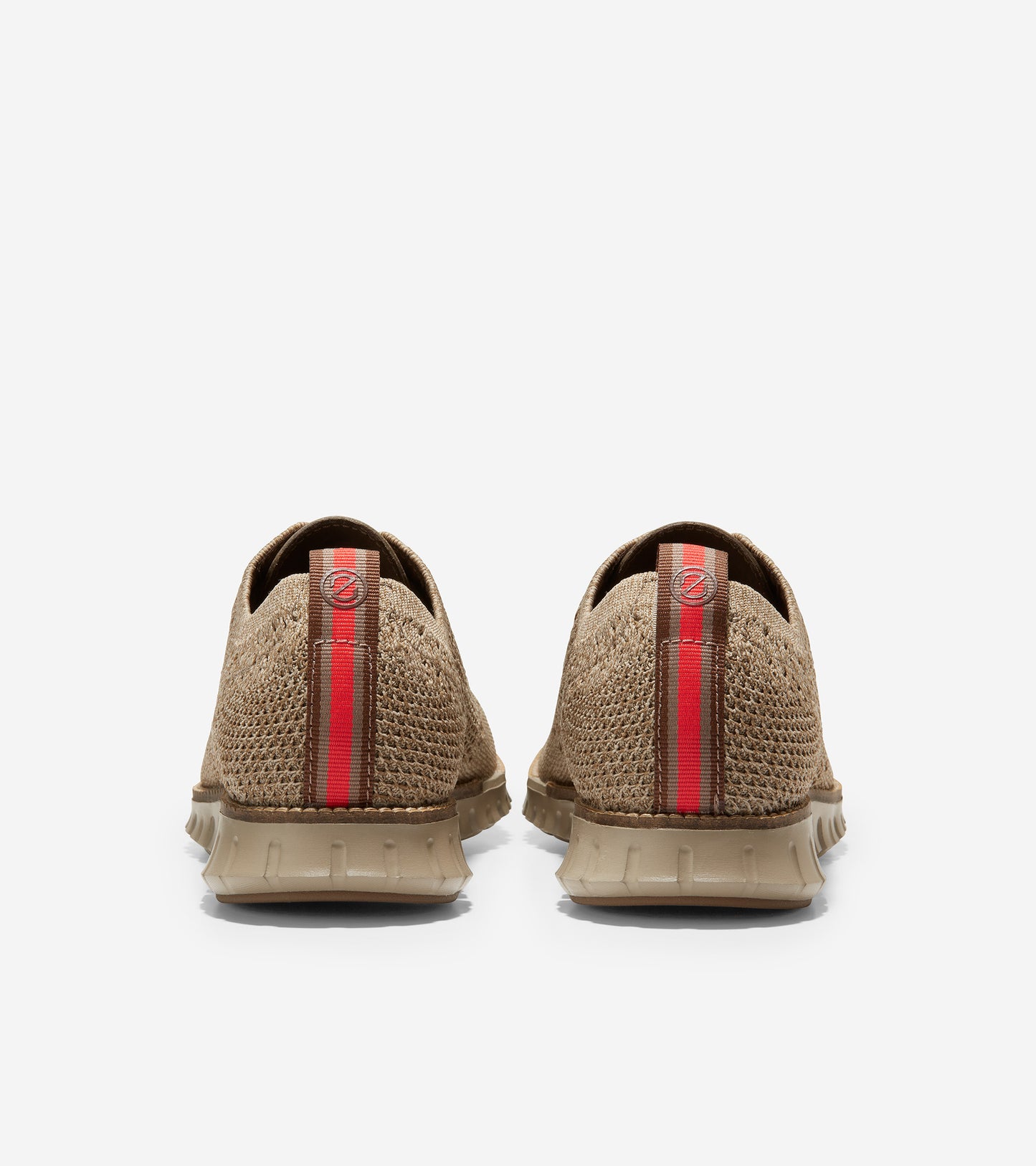 ZERØGRAND Wingtip Oxford-c35075-Mortar Twisted Stitchlite™