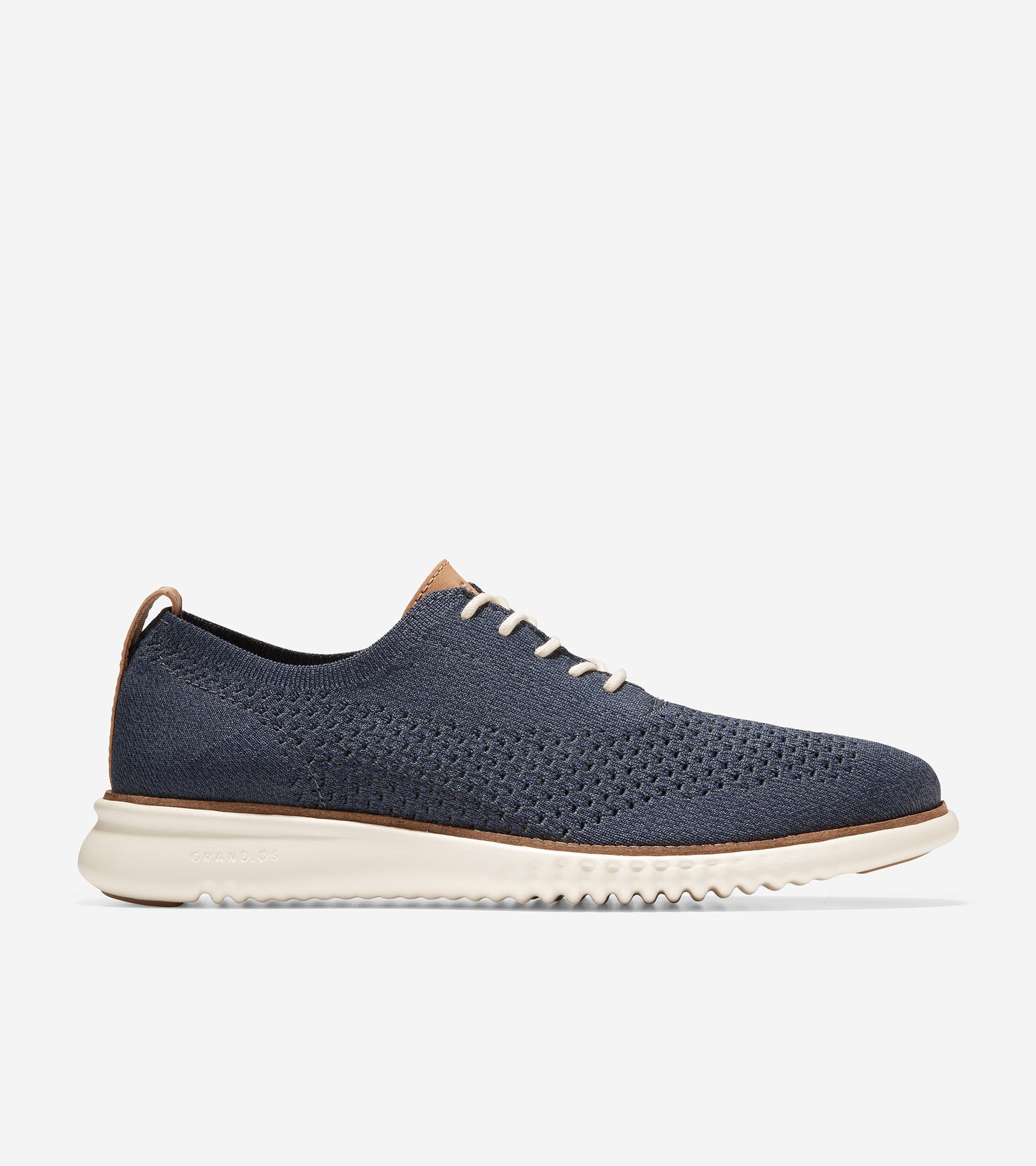 C35256-2.ZERØGRAND Wingtip Oxford-Ombre Blue Stitchlite™