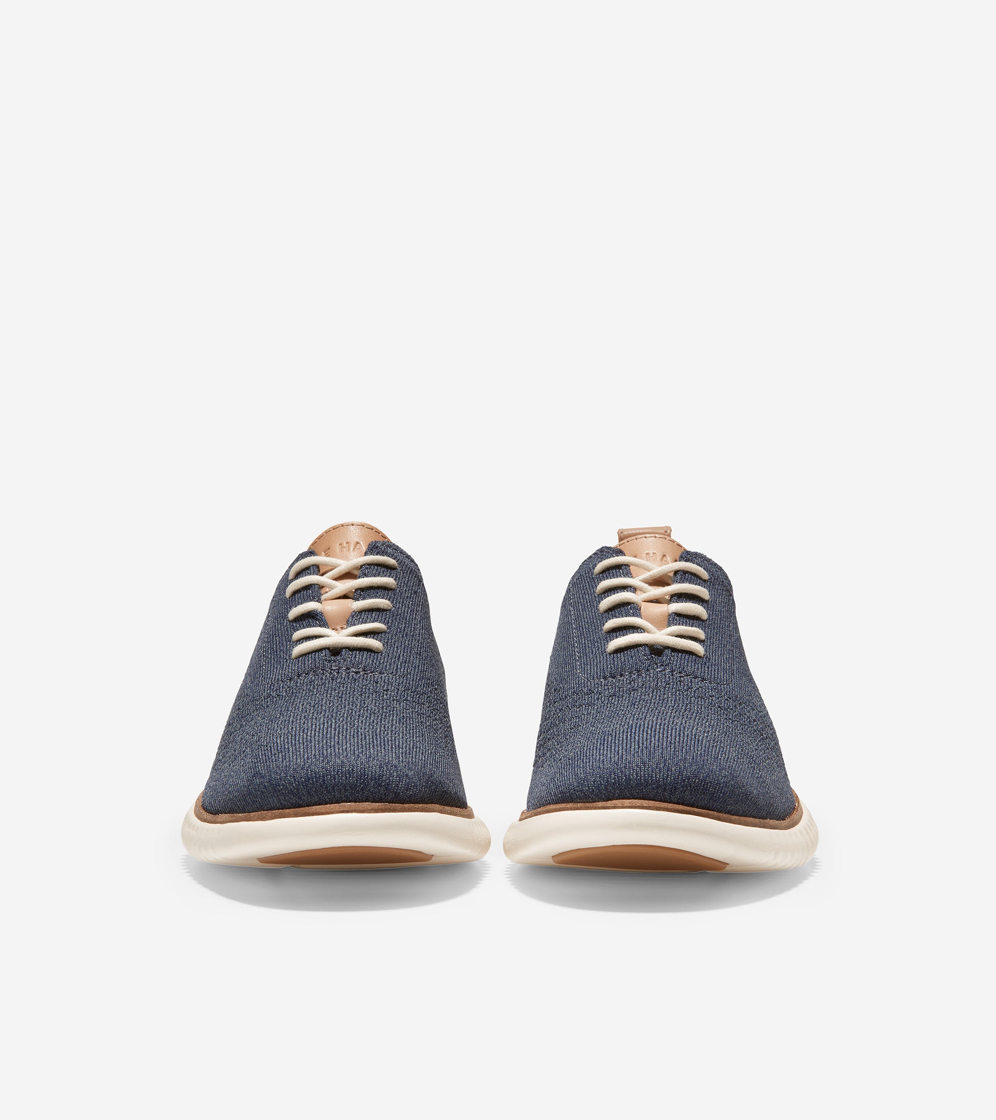 C35256-2.ZERØGRAND Wingtip Oxford-Ombre Blue Stitchlite™